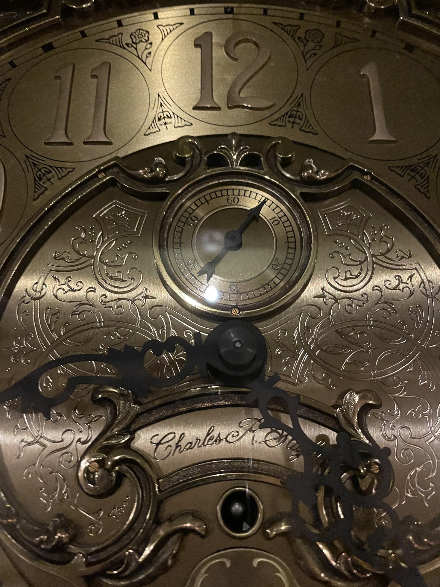 Charles R. Sligh Grandfather Clock - image 3
