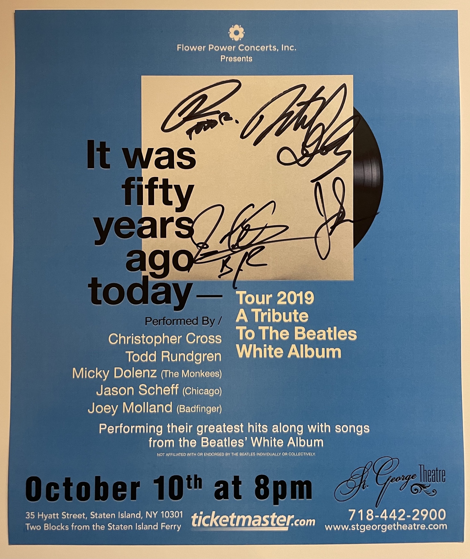 St George Theatre Restoration Inc Auction